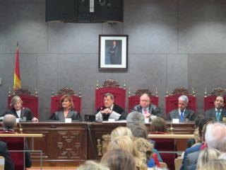 La Sala de Gobierno del TSJ del País Vasco, presidida por Juan Luis Ibarra
